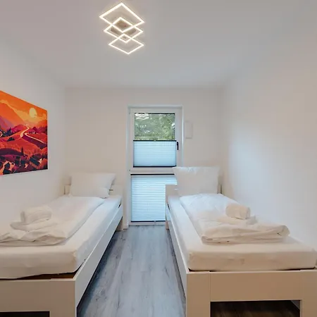 #9 jsliving Business - barrierefrei Terrasse Küche SmartTV kostenloser Parkplatz Apartamento *